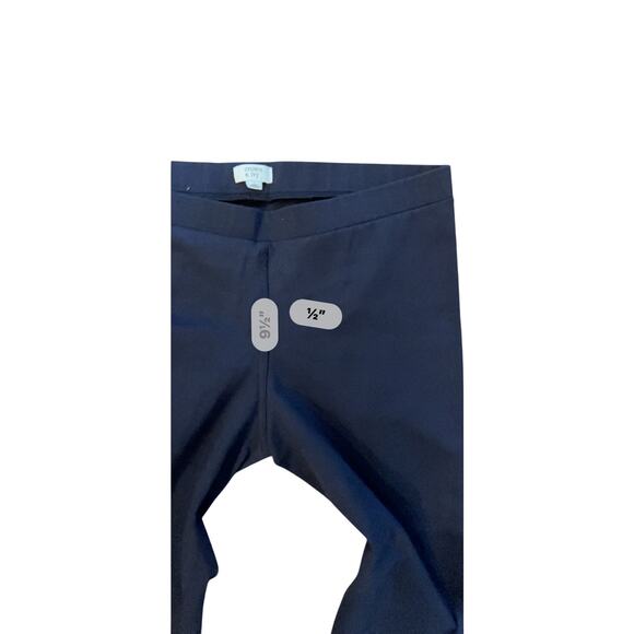 Crown & Ivy Slimming Pants Size Large Navy Flat Front Pants Women’s Size Large - Picture 6 of 7